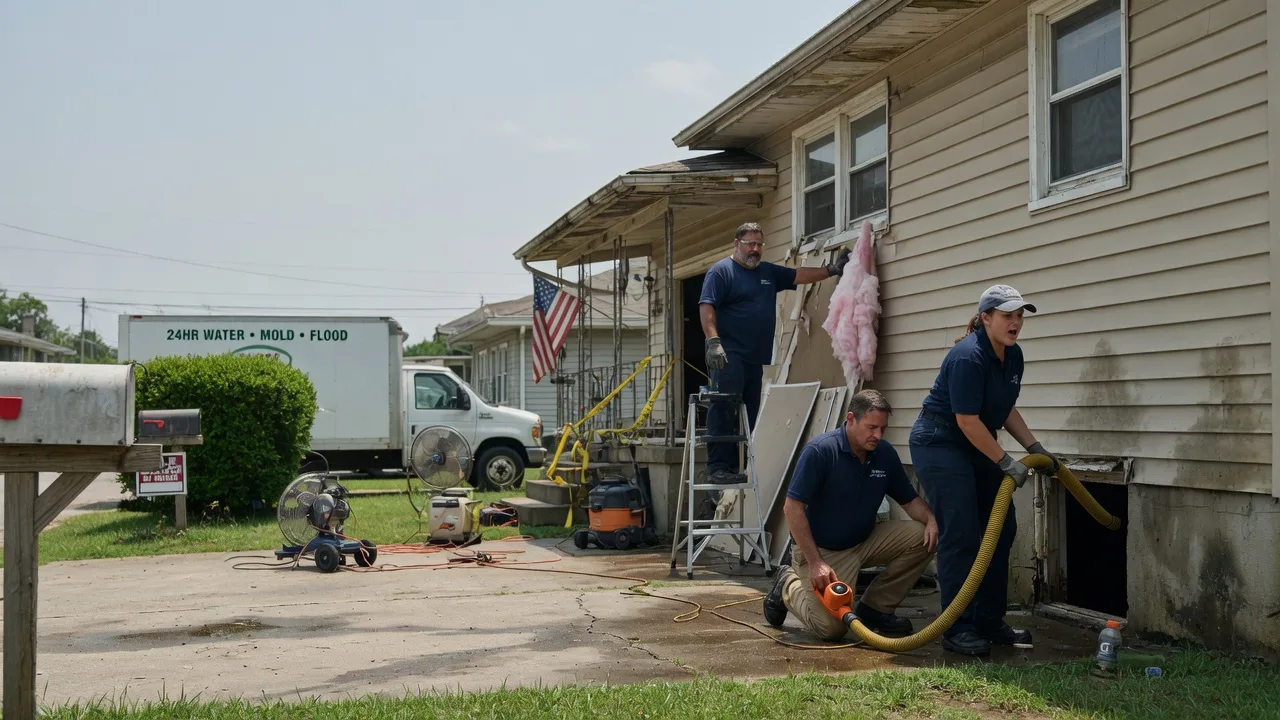 Water Damage Repair in Carolina, WV near me